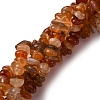 Dyed Natural Carnelian Chip Beads Strands G-E271-105-4