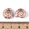Handmade Porcelain Ceramic Beads PORC-T133-25F-3