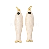 Brass Pendants KK-D019-29C-03G-1