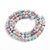 Natural Imperial Jasper Beads Strands X-G-E358-4m-01-2
