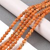 Assembled Natural Dolomite and Synthetic Opal Beads Strands G-Q017-G06-01B-1-3