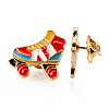 Alloy Enamel Brooches JEWB-N006-025-NR-4