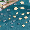 24PCS 6 Style 304 Stainless Steel Cabochon Connector Settings STAS-LP0002-06-3
