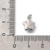 Brass Charms KK-Q043-01A-P-3