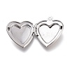 Tarnish Resistant 316 Stainless Steel Locket Pendants STAS-Z010-03A-3