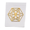 Self Adhesive Brass Stickers DIY-I044-04G-1