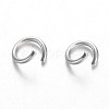 Tarnish Resistant 304 Stainless Steel Open Jump Rings STAS-N015-02-5mm-1