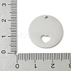 304 Stainless Steel Pendants STAS-D365-06P-3