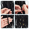 Alloy Enamel Dreadlocks Beads HJEW-AB00146-5