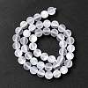Synthetic Moonstone Beads Strands G-E573-01B-16-5