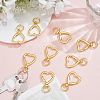 15Pcs Alloy Swivel Clasps FIND-UN0007-75G-2