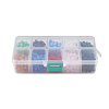 10 Colors Glass Beads GLAA-JP0001-11-2
