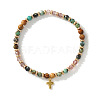 Vintage Brass Cross Charm Bracelets LS-GR0330-1-1