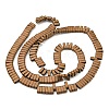 Electroplated Non-magnetic Synthetic Hematite Beads Strands G-C106-B01-13A-2