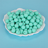 Round Silicone Focal Beads SI-JX0046A-38-3