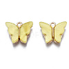 Alloy Acrylic Pendants LS-X-ENAM-R136-01D-3