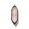 Natural Mixed Stone Big Pointed Pendants G-F731-05-3