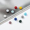 Opaque Solid Color Glass Beads EGLA-JP0002-01D-4mm-3