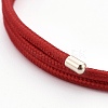 3-Loop Magnetic Cord Wrap Bracelets MAK-E665-14G-2