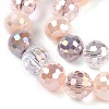 Electroplate Glass Bead Strands X-GLAA-Z006-01D-4