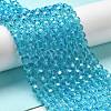 Transparent Glass Beads EGLA-A035-T6mm-D08-2