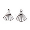 Non-Tarnish 304 Stainless Steel Pendants STAS-E186-02P-1