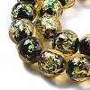 Handmade Foil Lampwork Beads Strands FOIL-K003-06B-20-3