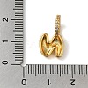 Brass Micro Pave Cubic Zirconia Pendants KK-K345-13N-G-3