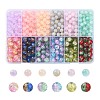 708Pcs 12 Styles Glass Round Beads DGLA-YW0001-15-1