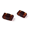 2-Hole Glass Seed Beads SEED-T003-01B-09-3