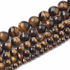 Natural Tiger Eye Beads Strands X-G-S333-6mm-001-2