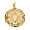 1Pc Brass Micro Pave Cubic Zirconia Pendants KK-TA0002-80B-G-1