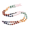 Natural Yellow Aventurine & Red Jasper & Rose Quartz & Sodalit & Green Aventurine Beads Strands G-Z135-A01-3