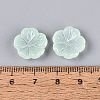 Transparent Spray Painted Glass Beads GLAA-Q089-003-E001-1-3