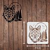 Plastic Reusable Drawing Painting Stencils Templates DIY-WH0172-259-2