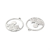 Non-Tarnish 304 Stainless Steel Pendants STAS-L268-010P-3