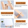 Folding Pine Wood Tabletop Easel AJEW-NB0001-62-4