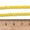 Electroplate Glass Beads Strands EGLA-A034-P3mm-B03-2