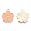 Alloy Enamel Pendants ENAM-S121-115K-2