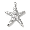 Ocean Theme Anti-Tarnish 304 Stainless Steel Pendants STAS-Z092-06P-01-1