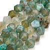 Natural Agate(Dyed & Heated) Beads Strands G-K425-B12-01-2
