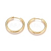 Ion Plating(IP) 304 Stainless Steel Huggie Hoop Earrings EJEW-G272-01-20mm-G-1