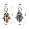  Tibetan Style Alloy Pendants PALLOY-NB0001-15-2