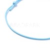 Eco-Friendly Korean Waxed Polyester Cord Bracelet Making BJEW-JB04256-09-2