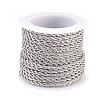 304 Stainless Steel Twist Rope Chains CHS-YS0001-08-1