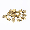 Tibetan Style Alloy Beads TIBEB-7681-AG-RS-2