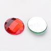 Imitation Taiwan Acrylic Rhinestone Flat Back Cabochons GACR-D002-20mm-M-2