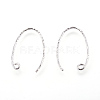 925 Sterling Silver Earring Hooks STER-P045-14P-1