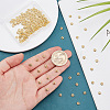 160Pcs Rack Plating Alloy Beads FIND-GO0001-95-3