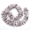 Natural Keshi Pearl Beads Strands PEAR-S020-H06-3